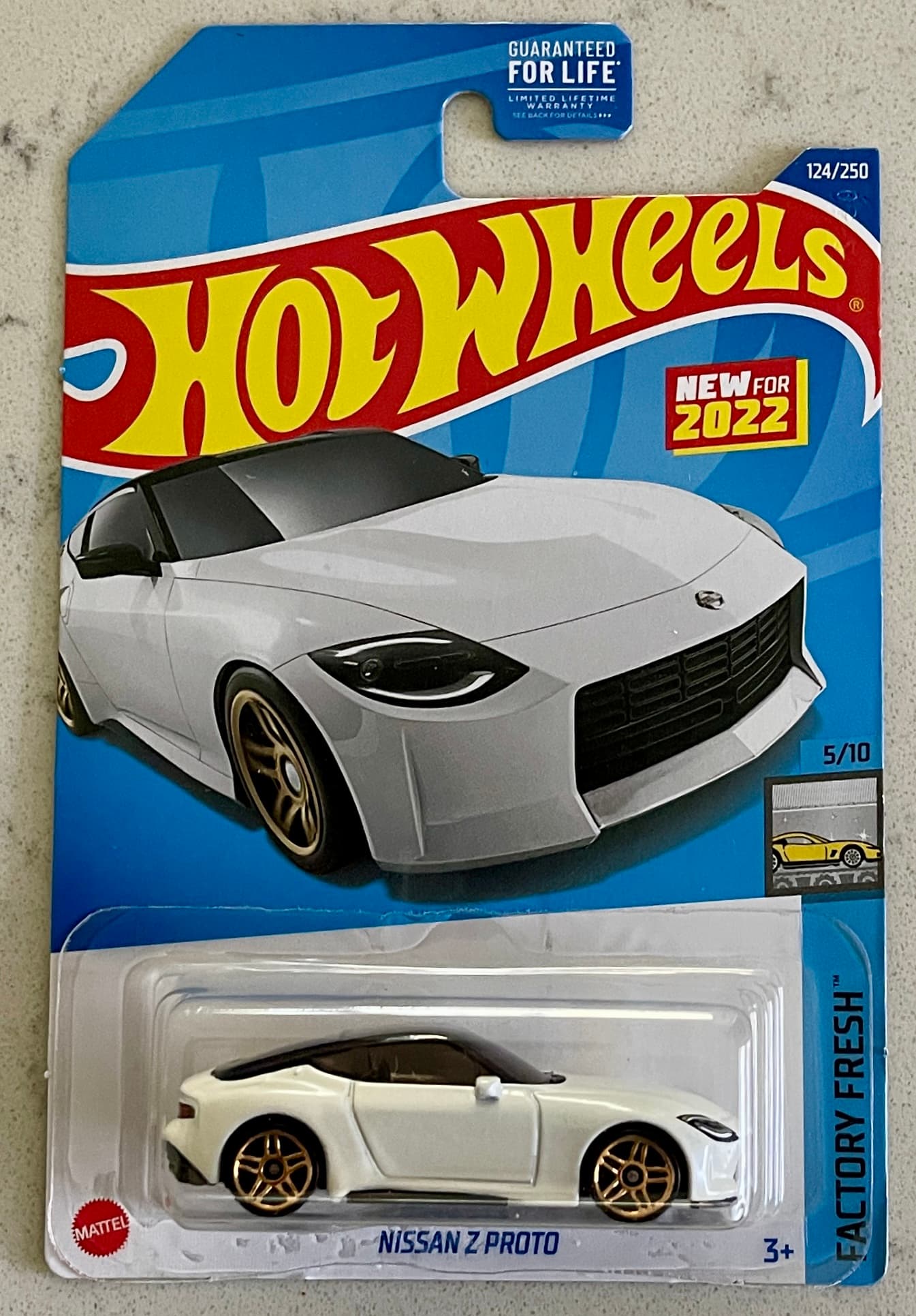 Hot Wheels Nissan Z - WHITE